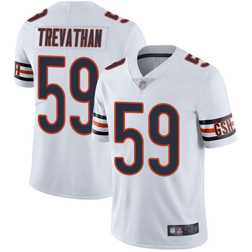 Chicago Bears Limited White Men Danny Trevathan Road Jersey NFL Football #59 Vapor Untouchable->youth nfl jersey->Youth Jersey
